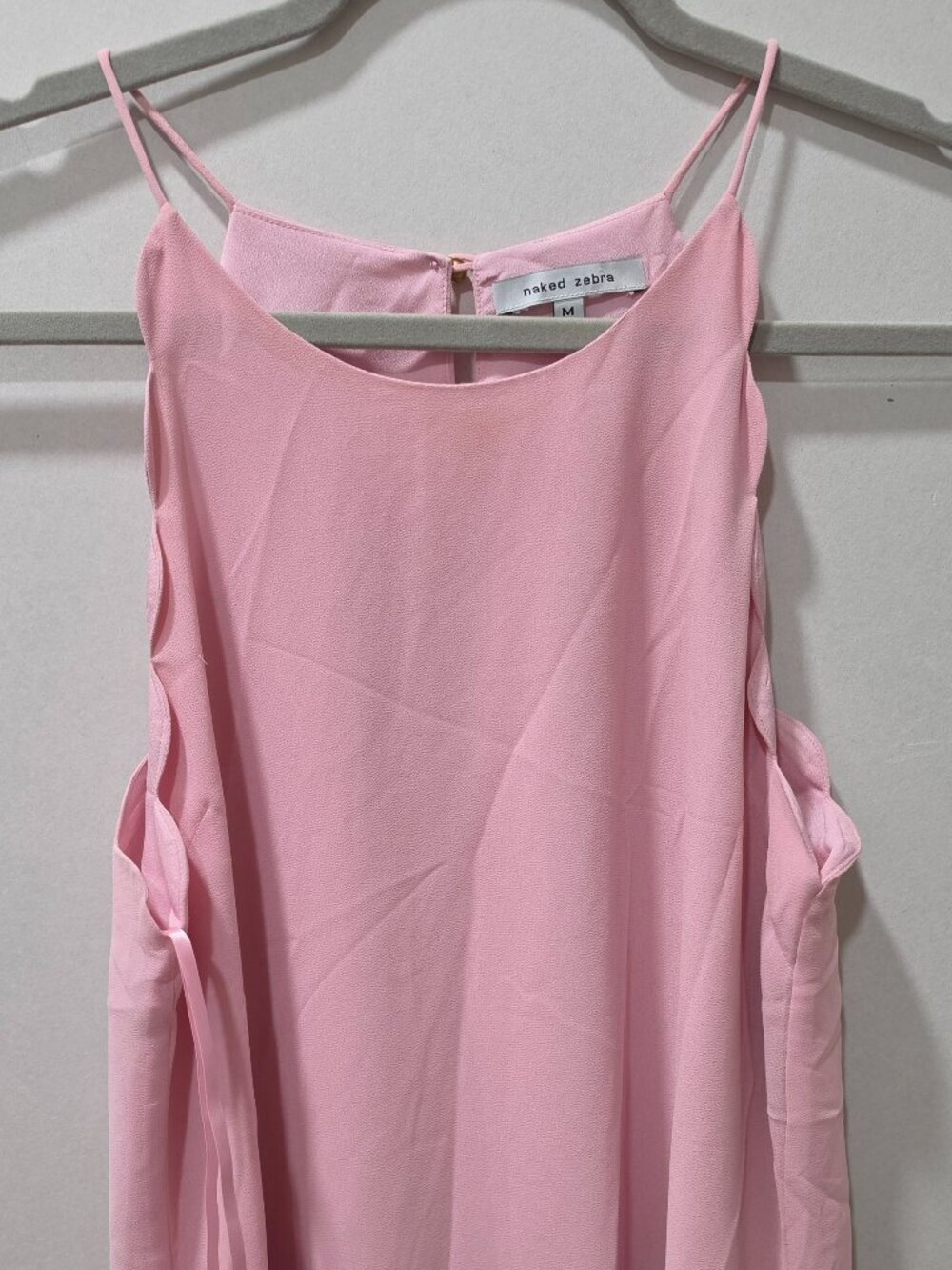 Pink Spaghetti Strap Dress